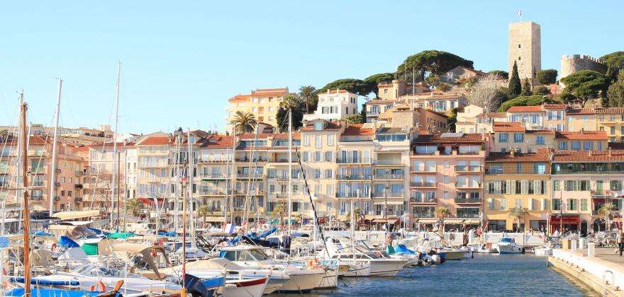 Le Suquet et le vieux-port